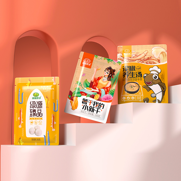 綠島嬌子-泥鰍制品包裝